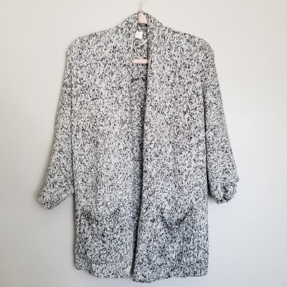 Lou & Grey grey dolman sleeve open front cardigan